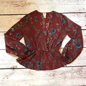 Daytrip Longsleeve Floral Top